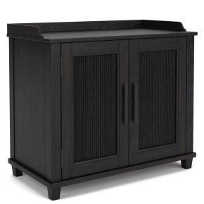 Riverside Furniture 61764 Calhoun - Bachelors Chest - Ebony Whiskey Oak