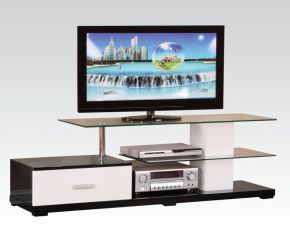 ACME 91140 Ivana - TV Stand - White & Black