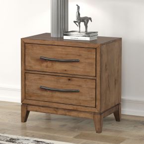 Liberty Furniture 936-BR61 Shaker Lakes - Nightstand With Charging Station - Brown
