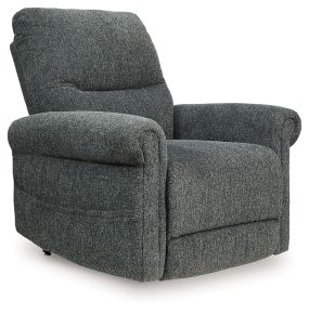 Signature Design by Ashley® 1790312 Aureta - Power Lift Recliner - Charcoal