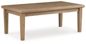 Signature Design by Ashley® P601-701 Carter Hall - Rectangular Cocktail Table - Beige