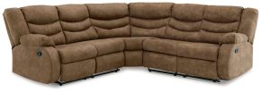 Signature Design by Ashley® 36902S2 Partymate - Brindle - 2-Piece Reclining Sectional