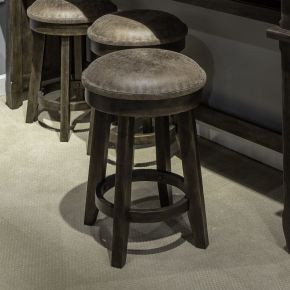 Liberty Furniture 297-OT9001 Paradise Valley - Upholstered Console Stool - Saddle Brown