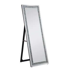 ACME 97156 Noralie - Accent Mirror - Mirrored & Faux Diamonds
