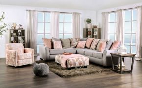 Furniture of America SM5167-SECT Harriden - Sectional - Gray