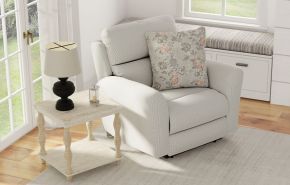 Catnapper 623207-1856/18-1458/26 Chappy - Power Lay Flat Recliner - Pebble