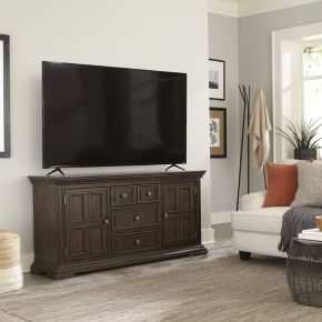 Liberty Furniture 361-TV66 Big Valley - 66" TV Console - Light Brown