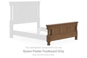 Signature Design by Ashley® PCB824-54 Rowlenstown - Queen Poster Footboard - Brown