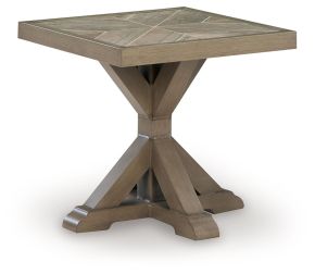Ashley Furniture PCP790-702 Laguna Heights - Square End Table - Beige