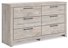 Ashley Furniture PCB1120-31 Ashley Furniture PCB1120-31 Broachmyn - Six Drawer Dresser - Gray