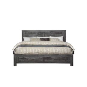 ACME 27330Q Vidalia - Queen Bed - Rustic Gray Oak - 47"