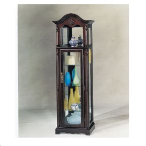 ACME 02349 Lindsey - Curio Cabinet - Cherry