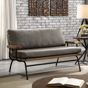 Furniture of America CM6077-LV Santiago - Loveseat - Brown