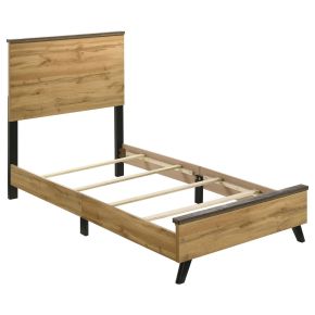 Coaster Fine Furniture 225001T Kaywood - Twin Panel Bed - Natural Pine