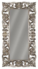 Signature Design by Ashley® A8010123 Lucia - Floor Mirror - Antique Silver Finish