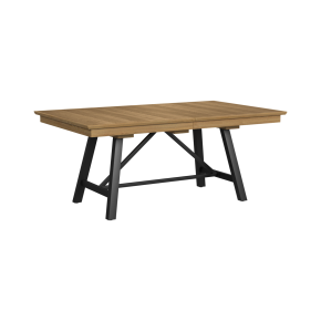 Intercon NP-TA-4296-NTO-C Newport - Trestle Table - Natural Oak