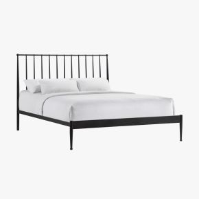 Intercon MB-BR-TRNQEN-MTE-C Intercon MB-BR-TRNQEN-MTE-C Metal Beds - Transitional Queen Metal Bed - Matte Black