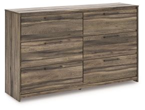 Signature Design by Ashley® PCB2005-31 Elbrim - Six Drawer Dresser - Brown