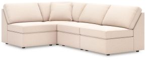 Ashley Furniture 92103S71 Ashley Furniture 92103S71 Modmax - 4-Piece Sectional With 3 Armless Chairs - Oyster
