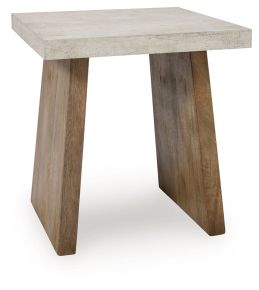 Ashley Furniture T642-2 Brendalhouse - Square End Table - Light Brown