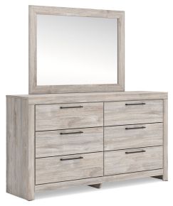 Ashley Furniture PCB1120B1 Ashley Furniture PCB1120B1 Broachmyn - Dresser And Mirror - Gray