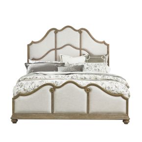 Pulaski Furniture P293-BR-K5 Weston Hills - California King Upholstered Bed - Natural