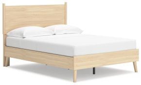 Signature Design by Ashley® EB2444B1 Cabinella - Full Platform Panel Bed - Tan