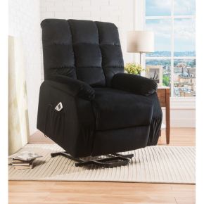 ACME 59262 Ipompea - Recliner - Black Velvet