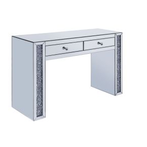 ACME 90465 Noralie - Vanity Desk - Faux Diamonds & Mirrored
