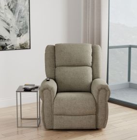 Catnapper 64828-2014/58-2015/58 Catnapper 64828-2014/58-2015/58 Paradise - Power Lift/Headrest/Lay Flat Recliner With CR3 Heat/Massage - Granite