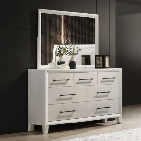 New Classic B0182W-060 New Classic B0182W-060 Ballard - Mirror - White