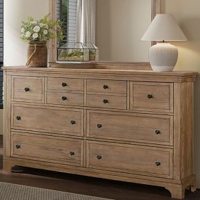 Liberty Furniture 928-BR31 Haven Hills - 7 Drawer Dresser - Camel Beige