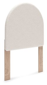 Signature Design by Ashley® PCB1566-53 Arloster - Twin Upholstered Panel Headboard - White / Tan