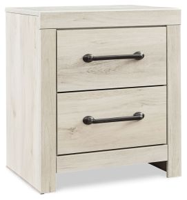 Ashley Furniture B192-92 Cambeck - Two Drawer Night Stand - Whitewash