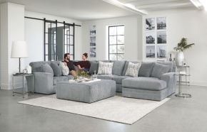 Jackson 247712-1724/28 Glacier - 40" Cocktail Ottoman - Shark