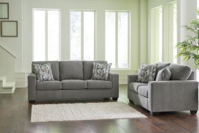 Signature Design by Ashley® 51205/38/35 Deltona - Graphite - 2 Pc. - Sofa, Loveseat