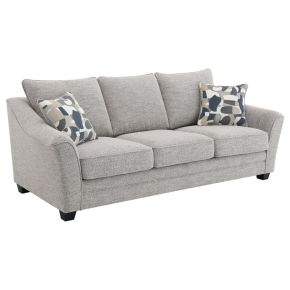 Coaster Fine Furniture 509671 Tomkins - Boucle Upholstered Sofa - Light Gray