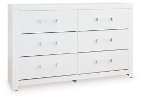 Ashley Furniture PCB1119-31 Maeling - Six Drawer Dresser - White