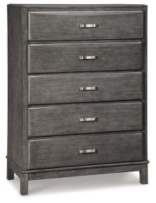 Signature Design by Ashley® B476-46 Caitbrook - Gray - Five Drawer Chest