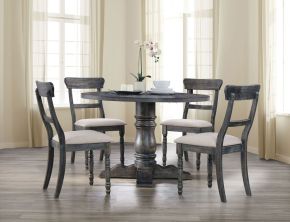 ACME 74640 Leventis - Dining Table - Weathered Gray