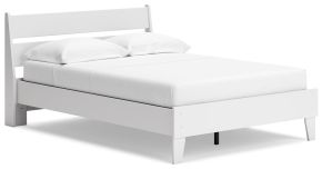 Signature Design by Ashley® EB1867B2 Socalle - Full Panel Platform Bed - Two-Tone