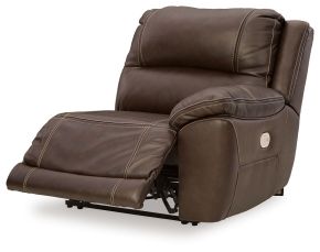 Signature Design by Ashley® U7160462 Dunleith - RAF Zero Wall Power Recliner - Chocolate