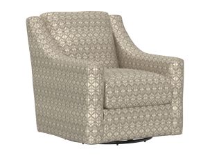 Jackson 230121-2573/36 Hyde Park - Fabric Swivel Chair - Beige
