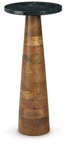 Signature Design by Ashley® A4000633 Quinndon - Accent Table - Brown / Black