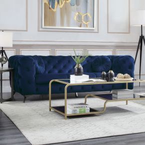 ACME 54900 Atronia - Sofa - Blue Velvet