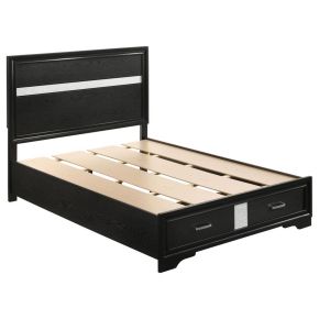 CoasterEveryday 206361F Miranda - Wood Full Storage Panel Bed - Black