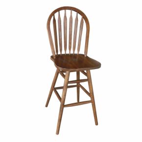 Tennessee Enterprises 5106BW 30" Arrowback Swivel Barstool