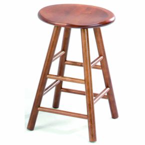 Tennessee Enterprises 5193TB 24" Swivel Saddle Barstool