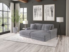 Jackson 344516-2062/28-2063/28 Cozy - RSF Chaise With USB - Gunmetal