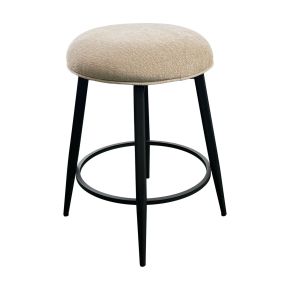 Intercon BS-BS-18C-CHM-C24 Metal Base Barstools - Barstool With Backless Seat - Champagne